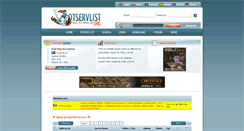 Desktop Screenshot of otservlist.org